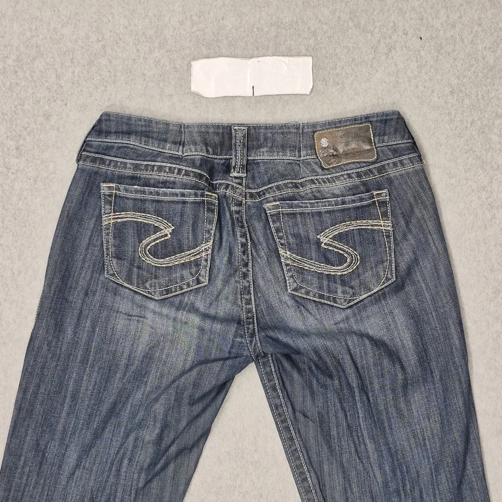 Silver Jeans Co. Women Jeans W29/L35 Blue Denim TUESDAY 35